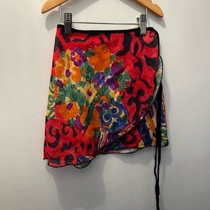 Vintage Body Wrapper ballet or dance skirt.  Wrap style with adjustable ties